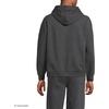 image:imageLands End Mens Long Sleeve Serious Sweats Oversized HoodieDark Charcoal Heather