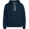 image:imageLands End Mens Long Sleeve Serious Sweats Oversized HoodieRadiant Navy