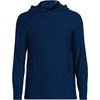 image:imageLands End Mens Long Sleeve Weekend Weight HoodieDeep Sea Navy