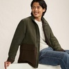 image:imageLands End Mens Mixed Media Cord JacketWoodlandWalnut Brown