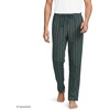 image:imageLands End Mens Poplin Pajama PantsGreenRusset Clay Stripe