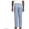 image:imageLands End Mens Poplin Pajama PantsTossed ShellsCloudy Blue