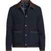 image:imageLands End Mens Reversible Insulated Barn JacketRadiant NavyNavy Plaid