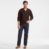 image:imageLands End Mens Rigid Comfort Waist Classic Fit JeanForever Indigo