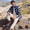 image:imageLands End Mens Serious Sweats Drawstring SweatpantsFlax Heather