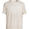 image:imageLands End Mens Short Sleeve AmericanGrown Supima Cotton TeeChampagne Micro Stripe