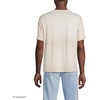 image:imageLands End Mens Short Sleeve AmericanGrown Supima Cotton TeeChampagne Micro Stripe