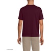image:imageLands End Mens Short Sleeve AmericanGrown Supima Cotton TeeLush Burgundy