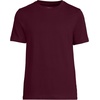 image:imageLands End Mens Short Sleeve AmericanGrown Supima Cotton TeeLush Burgundy
