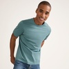 image:imageLands End Mens Short Sleeve AmericanGrown Supima Cotton TeeTourmaline