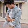 image:imageLands End Mens Short Sleeve AmericanGrown Supima Cotton TeeWhite
