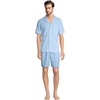 image:imageLands End Mens Short Sleeve Essential Pajama ShirtBlue Jay