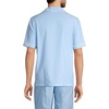 image:imageLands End Mens Short Sleeve Essential Pajama ShirtBlue Jay
