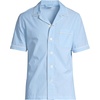 image:imageLands End Mens Short Sleeve Essential Pajama ShirtBlue Jay