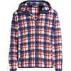image:imageLands End Mens Squall 3 in 1 Sherpa Lined JacketNavyNavyBourbon Plaid