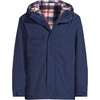 image:imageLands End Mens Squall 3 in 1 Sherpa Lined JacketNavyNavyBourbon Plaid