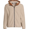 image:imageLands End Mens Squall 3 in 1 Sherpa Lined JacketRich Ginger BrownChampagne