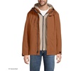 image:imageLands End Mens Squall 3 in 1 Sherpa Lined JacketRich Ginger BrownChampagne