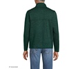 image:imageLands End Mens Sweater Fleece Snap Neck Pullover JacketEvergreen Heather