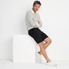 image:imageLands End Mens Traditional Fit 9 Flex Performance Golf ShortsBlack