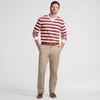 image:imageLands End Mens Travel Kit Comfort Waist Athletic Fit Chino PantKhaki