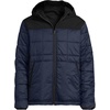 image:imageLands End Mens Weatherproof Reversible Hooded JacketBlackRadiant Navy