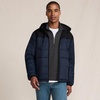 image:imageLands End Mens Weatherproof Reversible Hooded JacketBlackRadiant Navy