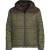 image:imageLands End Mens Weatherproof Reversible Hooded JacketRich CoffeeWoodland Moss