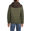image:imageLands End Mens Weatherproof Reversible Hooded JacketRich CoffeeWoodland Moss