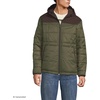 image:imageLands End Mens Weatherproof Reversible Hooded JacketRich CoffeeWoodland Moss