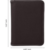 image:imageLands End Passport Holder for Travel Passport Cover for Men and Women  Travel Folio NavyBlack