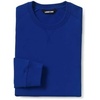 image:imageLands End School Uniform Adult Long Sleeve Crewneck SweatshirtCobalt