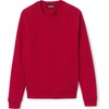 image:imageLands End School Uniform Adult Long Sleeve Crewneck SweatshirtRed