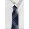 image:imageLands End School Uniform Adult Plaid To Be Tied TieClassic Navy Plaid