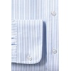 image:imageLands End School Uniform Boys Long Sleeve Oxford Dress ShirtBlue Stripe