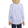 image:imageLands End School Uniform Boys Long Sleeve Oxford Dress ShirtBlue Stripe