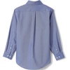 image:imageLands End School Uniform Boys Long Sleeve Oxford Dress ShirtFrench Blue
