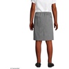 image:imageLands End School Uniform Girls Blend Chino Skort Top of KneeArctic Gray