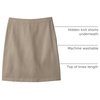 image:imageLands End School Uniform Girls Blend Chino Skort Top of KneeKhaki