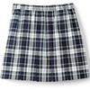 image:imageLands End School Uniform Girls Plaid Box Pleat Skirt Top of the KneeClassic Navy Multi Plaid