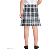 image:imageLands End School Uniform Girls Plaid Box Pleat Skirt Top of the KneeClassic Navy Multi Plaid