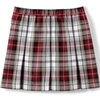image:imageLands End School Uniform Girls Plaid Box Pleat Skirt Top of the KneeGarnetKhaki Plaid