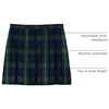 image:imageLands End School Uniform Girls Plaid Box Pleat Skirt Top of the KneeHunterClassic Navy Plaid