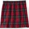 image:imageLands End School Uniform Girls Plaid Box Pleat Skirt Top of the KneeRedBlack Plaid