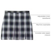 image:imageLands End School Uniform Girls Plaid Box Pleat Skirt Top of the KneeWhite Plaid