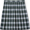 image:imageLands End School Uniform Girls Plaid Pleated Skirt Below the KneeWhite Plaid