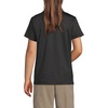 image:imageLands End School Uniform Girls Short Sleeve Feminine Fit Rapid Dry Polo ShirtBlack