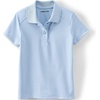 image:imageLands End School Uniform Girls Short Sleeve Feminine Fit Rapid Dry Polo ShirtBlue