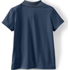image:imageLands End School Uniform Girls Short Sleeve Feminine Fit Rapid Dry Polo ShirtClassic Navy