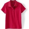 image:imageLands End School Uniform Girls Short Sleeve Feminine Fit Rapid Dry Polo ShirtRed
